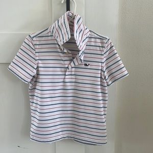 Vineyard Vine Performance Polo 4th of July